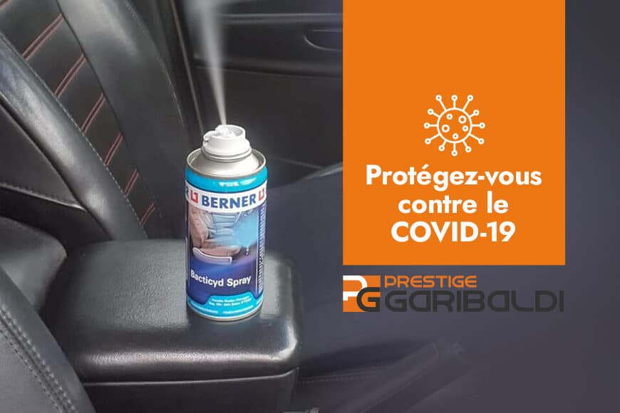 Protégez-vous contre le COVID-19, désinfectez votre véhicule