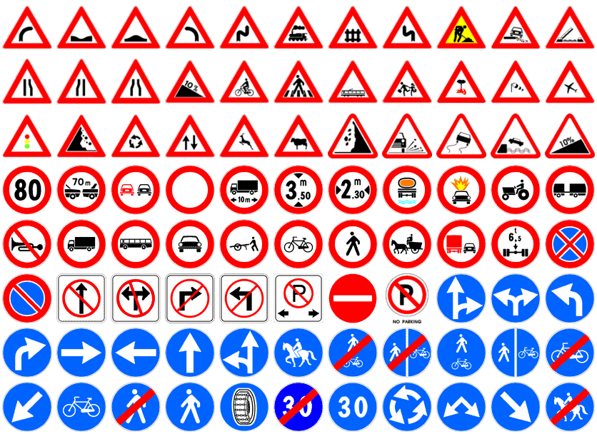 Panneau signalisation route