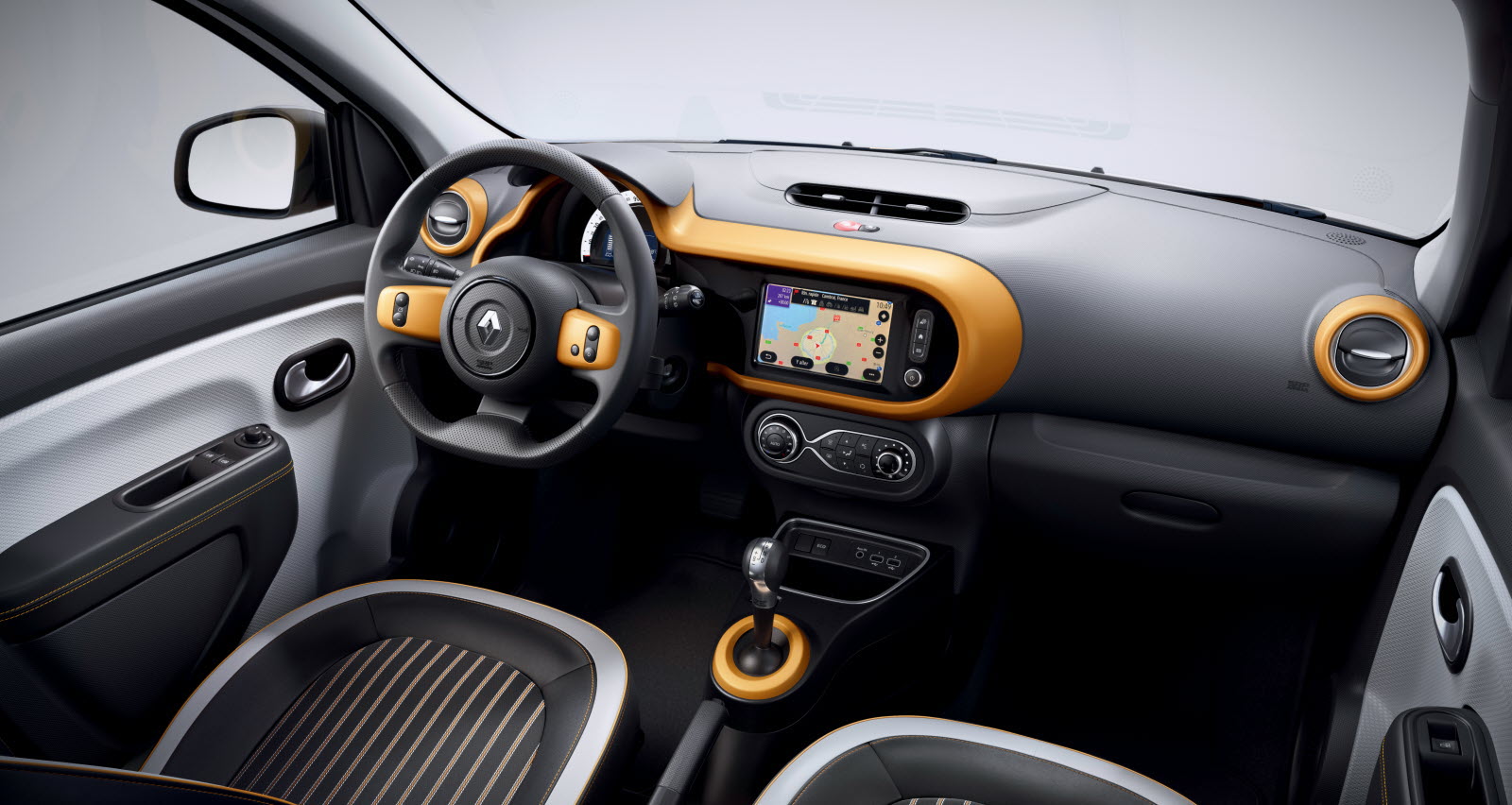 Intérieur de la Renault Twingo 2021